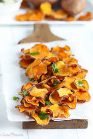 Baked Sweet Potato Chips