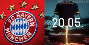 Das offizielle away trikot der saison 2021/22 des fc bayern münchen kommt elegant und schick in schwarz/goldenen farben. Bayern Munchen 21 22 Away Kit Teased Release Date No Stars Confirmed Home Kit First To Have Fifth Star Footy Headlines