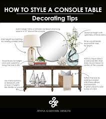 We believe this kind of console table decorating ideas interior design meaning via mamaecrista.blogspot.com. How To Decorate A Console Table Jenna Gaidusek Designs