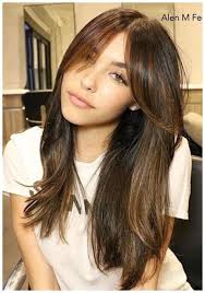 35 Great Ideas For Long Hair With Side Bangs In 2021 Side Bangs Hairstyles Medium Length Hair Styles Bangs For Round Face