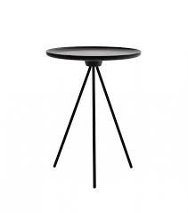 Round Metal Side Table With Tripod Black Metal Base Of Minimalist Small Black Side Tables With Chic De Round Metal Side Table Metal Side Table Black Side Table