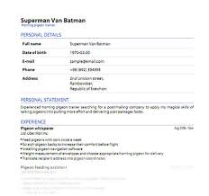 Pdf Templates For Cv Or Resume Pdfcv Com