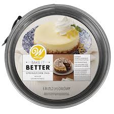 Also, there's an oreo cookie crust, so yeah. Best Selling Wilton Bake It Better Non Stick 6 Inch Springform Pan Cheesecake Pan Accuweather Shop