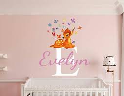 Beautiful Bambi Wall Decal Www Eydecals Com Kids Wall Decals Childrens Wall Decals Wall Decals