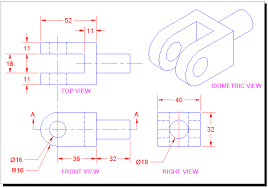 Isometric Drawing Isometric Drawing Technical Drawing Autocad Isometric Drawing