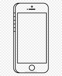 Phones on sale include amazing corded and cordless landline phones and mobile smartphones from brands like samsung & apple. Beautiful Coloring Page Frieze Framing Pages Ultra Cell Phone Outline Clipart Png Download 969934 Pinclipart