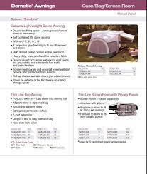 Dometic Cabana Awnings Awning Cabana Tent Trailer
