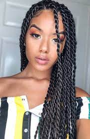 25 Tribal Braids That Are So Hot Right Now Twist Braid Hairstyles Senegalese Twist Hairstyles Goddess Braids Hairstyles