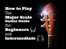 A major pentatonic guitar tab below you will see the guitar tab for the first position of the scale in the diagram above. How To Play The Major Scale Guitar Guide For Beginners And Intermediate Guitarhabits Com