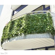 Műsövény erkélyre kerítésre belátásgátló zöld műlevelek Takaró háló élethű  szőtt levelekkel 300x150 cm többszínű levél | Privacy fence, Plants, Fence