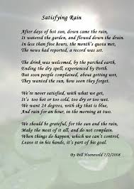 You Just Can T Please Us Humans Nature Poem Rain Poems Rainy Day Poem