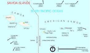 It is made up of an archipelago of 9 islands, 4 of which are inhabited. Datei Samoa Islands 2002 Gif Wikipedia