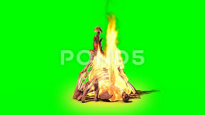 Rising 502 feet above bedrock, flaming gorge dam impounds waters of the green river to form the reservoir, which extends as far as 91 miles to the north. Burning Skull Stack Fire Green Screen 3d Stock Video Pond5