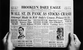 Here's how to understand the volatility in us markets—especially the dow jones industrial exchange. A Hundred Years On Will There Be Another Great Depression Business The Guardian