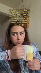 Experiencia como maestra y estudiante