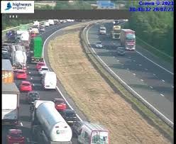 It happened on the northbound carriageway of the a1(m) at bowburn. A1 M Reopens After Accident Involving Overturned Caravan York Press