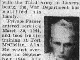 East Tennessee Veterans Memorial Association — Farner, Christopher C.