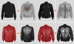 Jacket Mockup Varsity And Bomber Jacket Templates Psd Texty Cafe Bomber Jacket Jackets Mockup Templates