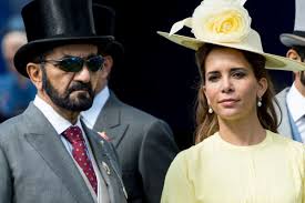 Princess haya topped her black floral dress with an edgy black silk headpiece. Princess Haya Files Lawsuit Against Her Husband In A Uk Court Al Bawaba