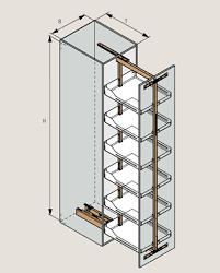 Standard size base cabinets have a height of 36 in (91 cm) and a depth of 24 in (61 cm). Tall Unit Kitchen Tall Unit Size Kitchen Tall Unit Design Kitchen Tall Unit Accessories Tall Unit Kitchen Cabinet