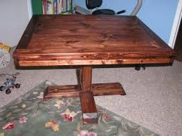 Square Pedestal Table Pedestal Table Diy Diy Farmhouse Table Pedestal Table
