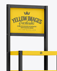 This completely free psd files will help you to present your work. Display Stand Mockup In Object Mockups On Yellow Images Object Mockups