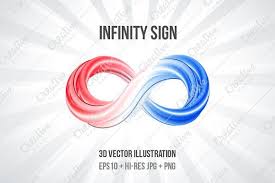 Infinity Sign 3d Vector Illustration Infinity Sign Vector Illustration Illustration