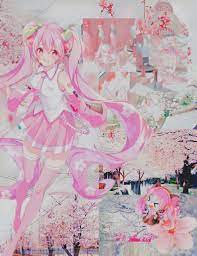 Sakura Miku Wallpaper Aesthetic Hatsune Miku Sakura Miku Miku Sakura