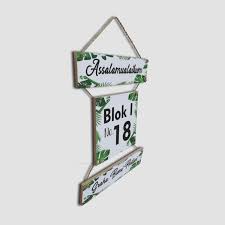 Check spelling or type a new query. Prima Shabby Craft Assalamualaikum Nomor Alamat Rumah Minimalis Modern Floral Dekorasi Dinding Terbaru Agustus 2021 Harga Murah Kualitas Terjamin Blibli