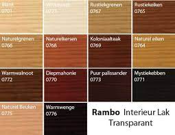 rambo interieur lak vekrijgbaar in zijdeglans of mat verkrijgbaar bij deco home bos in boxmeer www decohomebos nl beits kleuren beits boxmeer