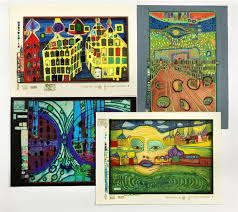 Although books on hundertwasser's work abound, few are as satisfying as this luxuriously designed, one of a kind volume thhat was originally created as an exhibition catalog. Hundertwasser Friedensreich Ten Works Regentag Look At It On A Rainy Day Mutualart