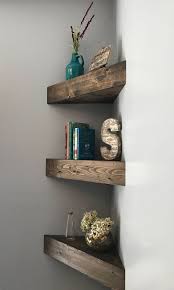 Corner Floating Shelves Corner Shelf Corner Shelves Etsy Floating Shelves Diy Home Decor Shelves