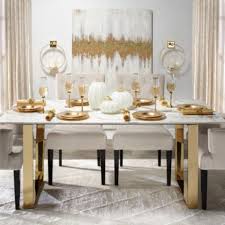 Mila Dining Table From Z Gallerie Gold Dining Room Dining Room Decor Dining Table Decor