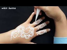 Easy simple henna tattoo designs. Henna Tattoo Simple 2 Whin Henna Youtube