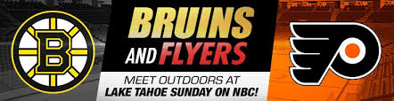 While you may have forgotten, the people in charge of putting together the rink on the golf course at lake tahoe certainly have not. Bruins And Flyers Meet Outdoors At Lake Tahoe Sunday On Nbc