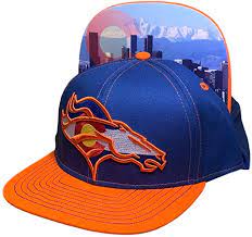 Amazon Com Unameit Colorado Flag Bronco Flat Bill Adjustable Snap Back Hat Sublimated Under Bill Sports Outdoors Nfl Outfits Hats Fitted Hats