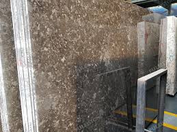 This material has a low to moderate absorption rate. Antique Brown Granite Slab Kitchen Countertops Fulei Stone