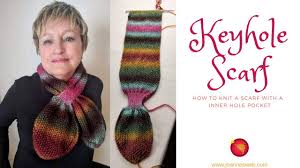 Scarves are so much fun to knit, especially if you have really amazing scarf knitting. Knitted Keyhole Scarf Knitting Cravate Knit Bow Miss Marple Scarf Youtube