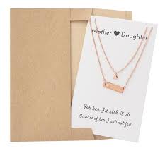 Check spelling or type a new query. Mother Daughter Necklaces Perfect Mother Day Gift Jewelryjealousy