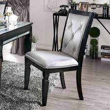 Get 5% in rewards with club o! Rosdorf Park Wheeler Tufted Side Chair In Silver Wayfair