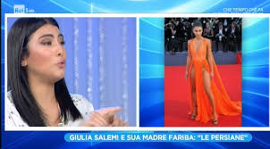 Giulia salemi è una modella nata il 1 aprile 1993 a piacenza. Giulia Salemi A Domenica In Il Vestito Dello Scandalo Non Era Voluto Ho Pianto Per Giorni