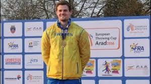 He was followed onto the podium by his swedish countryman simon pettersson (with silver) and lukas weisshaidinger of austria, who scooped the bronze medal. Simon Pettersson Swe Indoor Discus Throw 61 60 New Pr Youtube