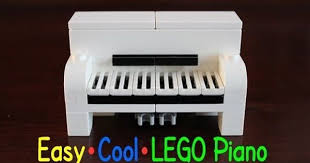 Easy Way To Build A Cool Lego Piano Lego Piano Cool Lego