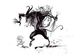Merry Christmas Krampus By Marydoodles Mary Doodles Krampus Merry Christmas