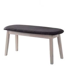 Find new upholstered dining chairs for your home at joss & main. Upholstered Dining Bench Seat Chair In White Oak