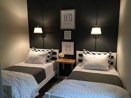 40 Delightful Tiny Bedroom Ideas For Girls Twin Beds Guest Room Small Guest Rooms Small Room Bedroom