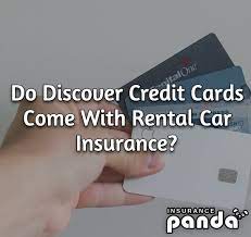 This means you can rely on your credit card's coverage entirely rather than file a claim with your. Do Discover Credit Cards Come With Rental Car Insurance