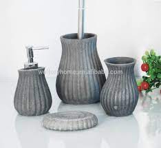 These natural stones are dug from the hearts of mountains and river belts from the beds of arabian sea just northwest of indian ocean all the way to the valleys of. Grey Stone Bathroom Accessories Set Bath Set Tumbler Soap Dispenser Soap Dish Toothbrush Holder Buy Grey Stone Bathroom Accessories Set Bath Set Grey Stone Bathroom Accessories Set Bath Set Tumbler Soap Dispenser Soap Dish Toothbrush Holder Grey