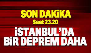 Nerede, kaç şiddetinde deprem oldu? Son Dakika Istanbul A Az Once Bir Deprem Daha Oldu