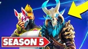 Fortnite Season 5 Released New Skins Map Gameplay Fortnite Season 5 Update New Skin Skin Mapping Fortnite